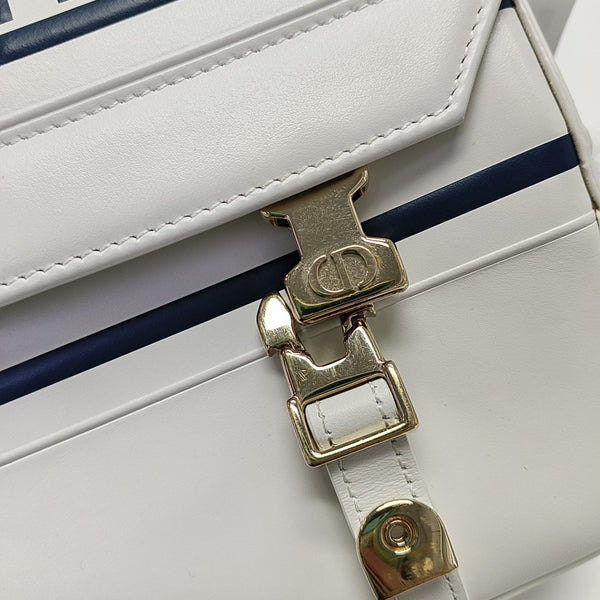 Diorcamp Small Calfskin White