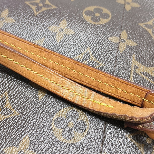 FAVORITE MM Monogram Coated Canvas Brown