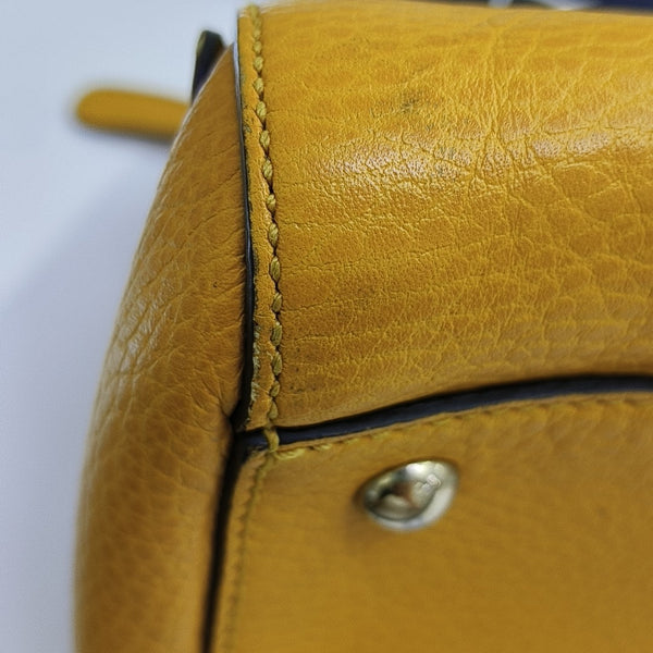 Calfskin Tote Bag Yellow