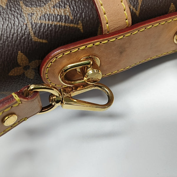 DUFFLE Monogram Coated Canvas Brown