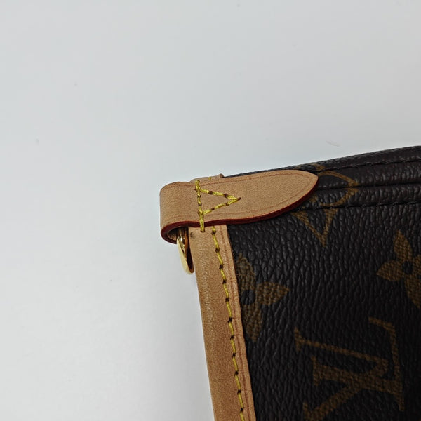 NEVERFULL INSIDE OUT MM Monogram Fabric Red