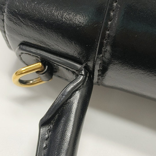 Hourglass S Calfskin Black