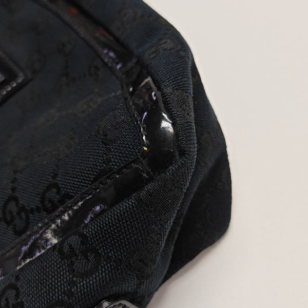 D-Ring Monogram Canvas Black