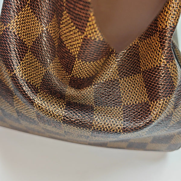 VERONA MM Damier Ebene Coated Canvas Brown