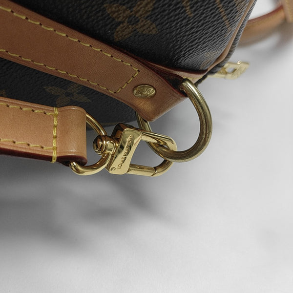 SPEEDY 30 Monogram Coated Canvas Brown