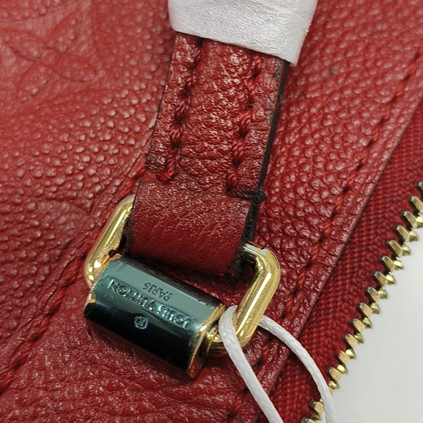 BASTILLE Monogram Calfskin Red