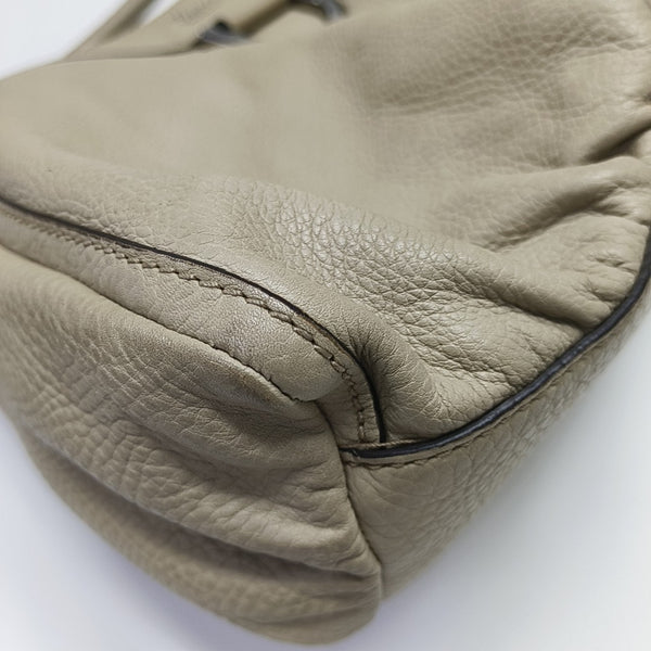 D Gold Monogram Calfskin Beige