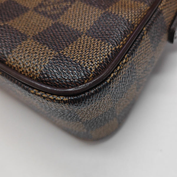 RECOLETA Damier Ebene Coated Canvas Brown