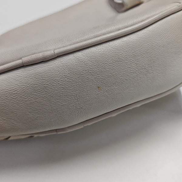 Calfskin Shoulder Bag White