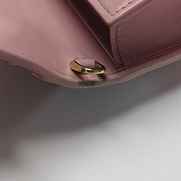 Crystal Mini Lambskin Pink