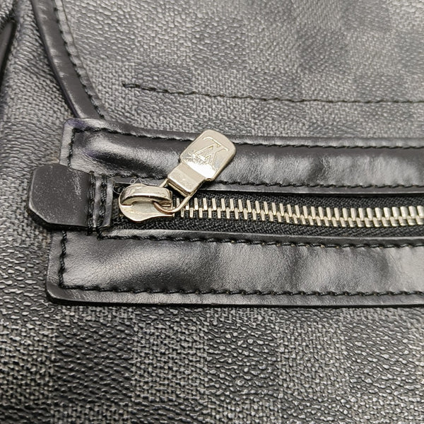 DANIEL MM Damier Graphite Coated Canvas Gray