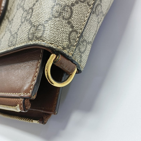 GG Blooms Monogram Coated Canvas Beige