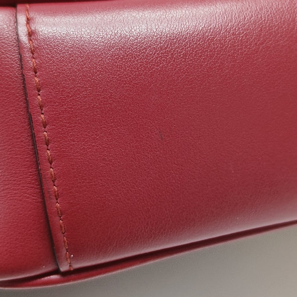 GG Marmont Small Quilted Calfskin Red