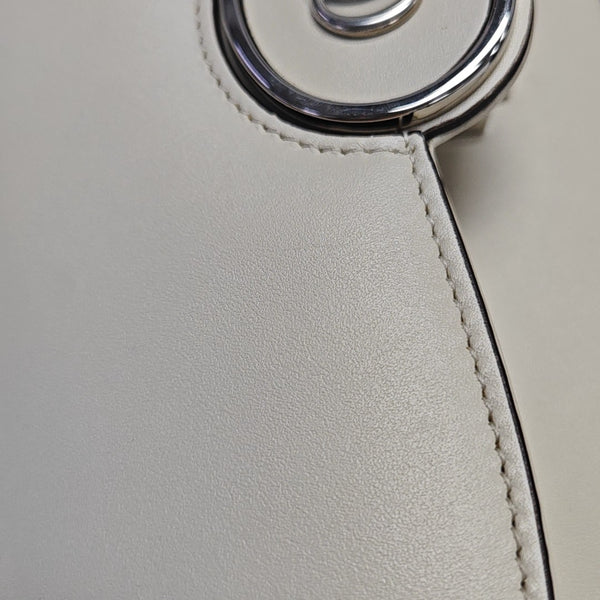 PETITE Mini Calfskin White