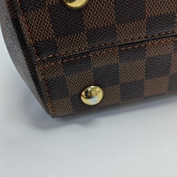 BOND STREET Damier Ebene Coated Canvas Brown