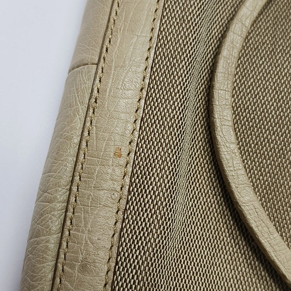 Canvas Shoulder Bag Brown