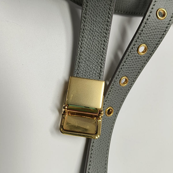 30 Montaigne Calfskin Gray