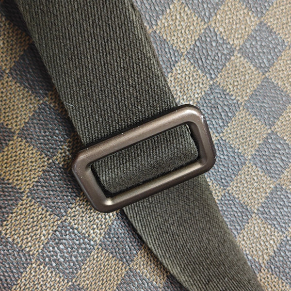 BROOKLYN Damier Ebene Coated Canvas Brown