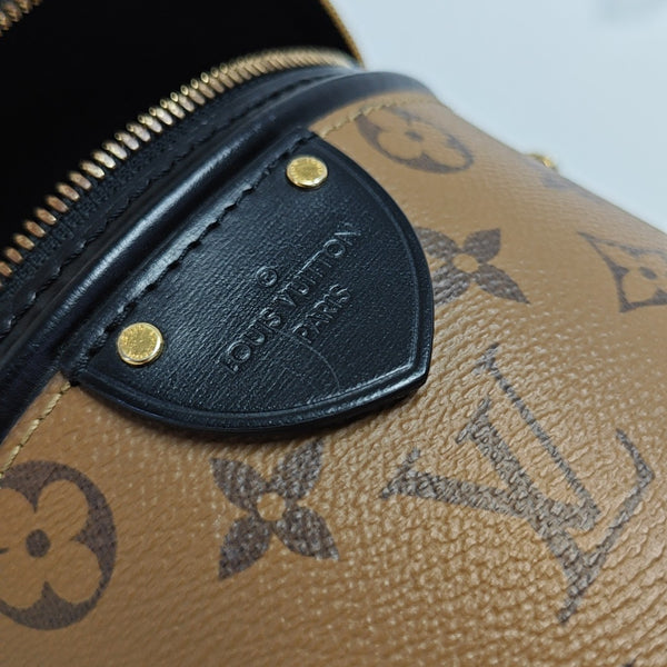 CANNES PM Monogram Coated Canvas Brown