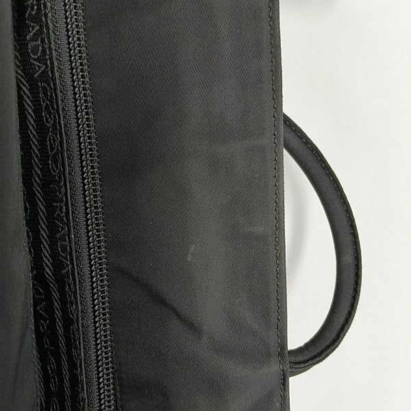 Nylon Shoulder Bag Black