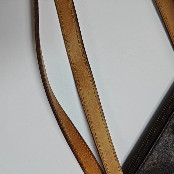 TOTALLY MM Monogram Coated Canvas Brown