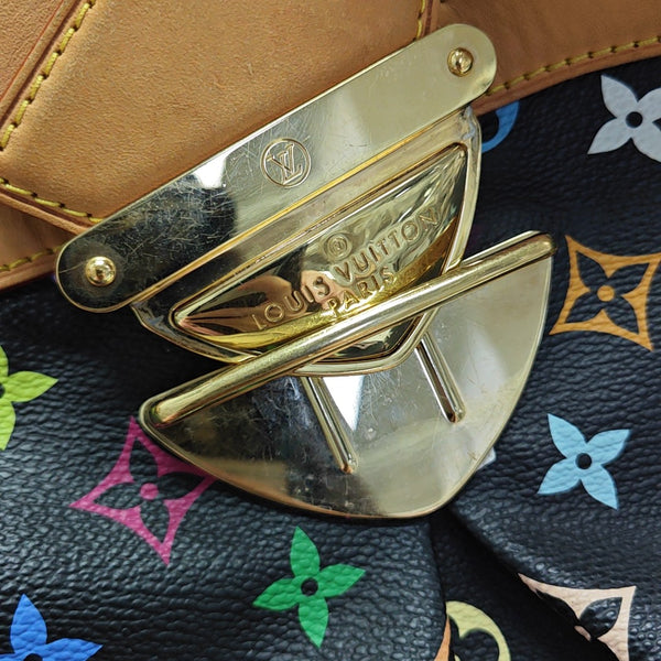 LV × TM URSULA Monogram Coated Canvas Black