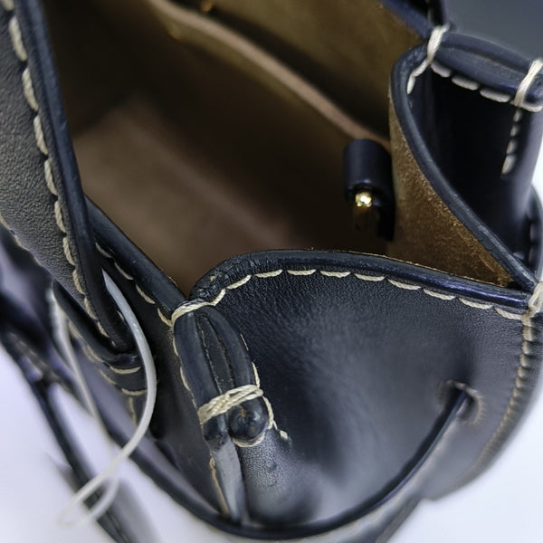 Gate Mini Calfskin Black