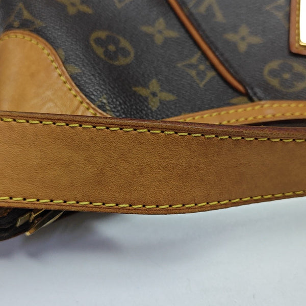 VINTAGE THAMES GM Monogram Coated Canvas Brown