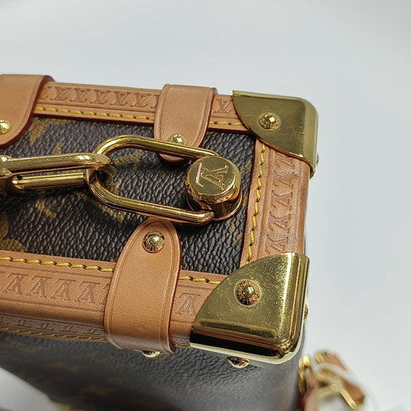 SIDE TRUNK PM Monogram Coated Canvas Brown