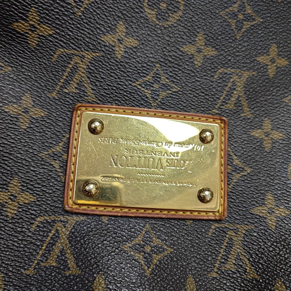 GALLIERA GM Monogram Coated Canvas Brown