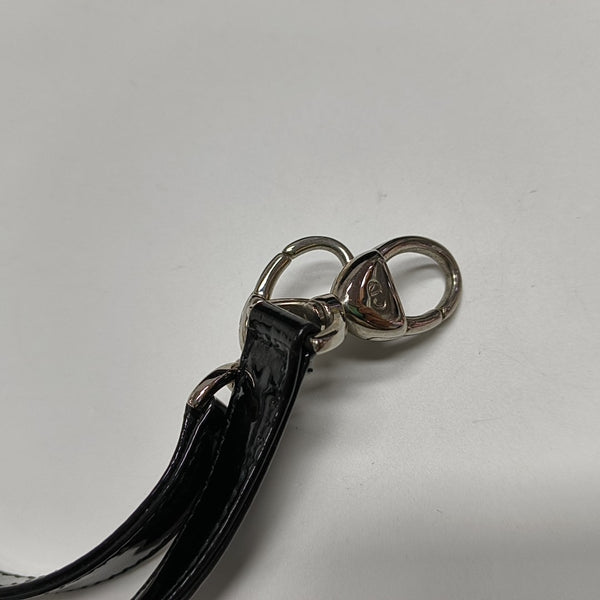 Lady Dior Large Cannage Patent Leather Black