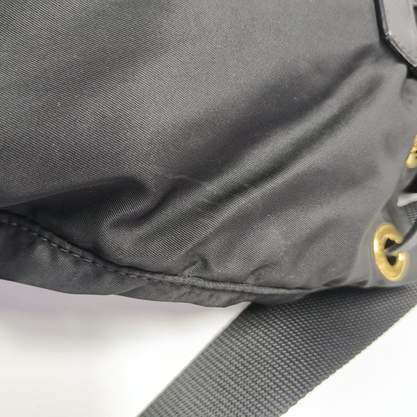 Nylon Backpack Black