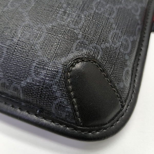 Neo Vintage Monogram Coated Canvas Black