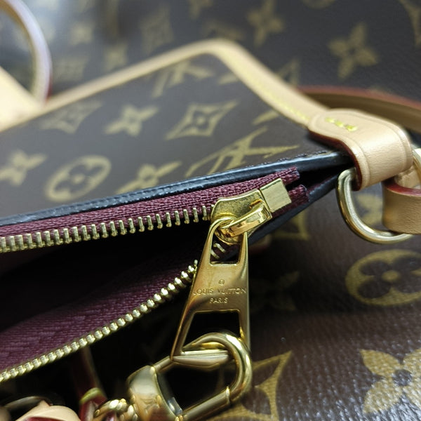 CARRYALL PM Monogram Coated Canvas Brown