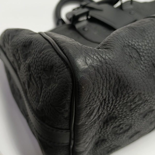 KEEPALL 35 Monogram Calfskin Black