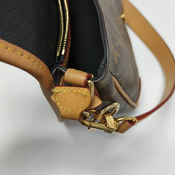 DIANE Monogram Coated Canvas Brown