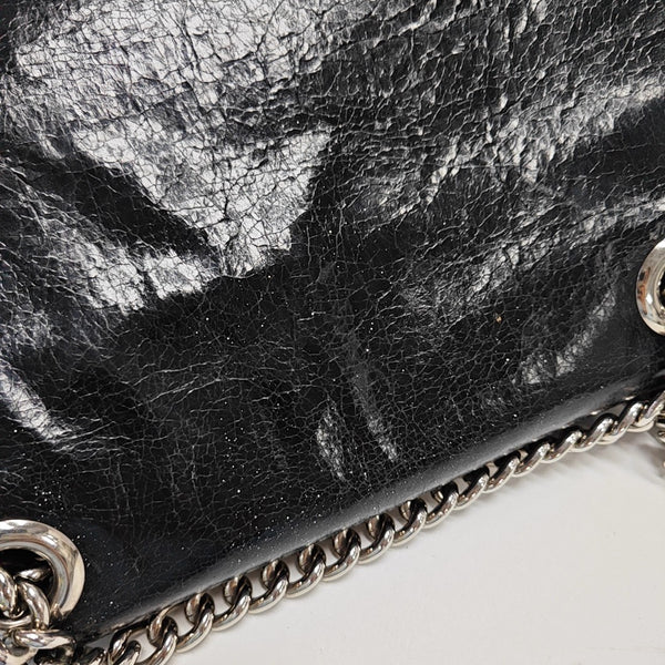 Calfskin Shoulder Bag Black