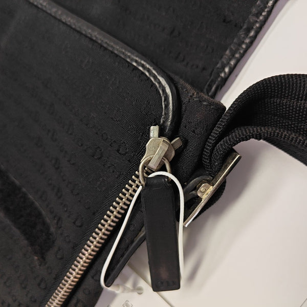 Canvas Shoulder Bag Black