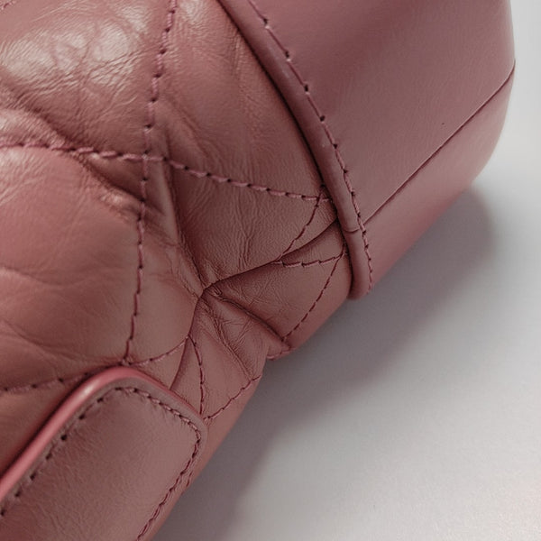 GABRIELLE Small Quilted Calfskin Red