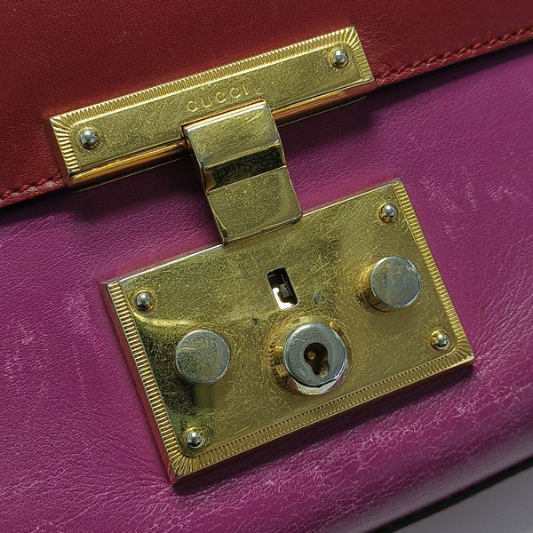 Padlock Small Calfskin Multicolor
