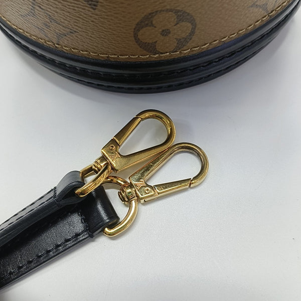 CANNES PM Monogram Coated Canvas Brown