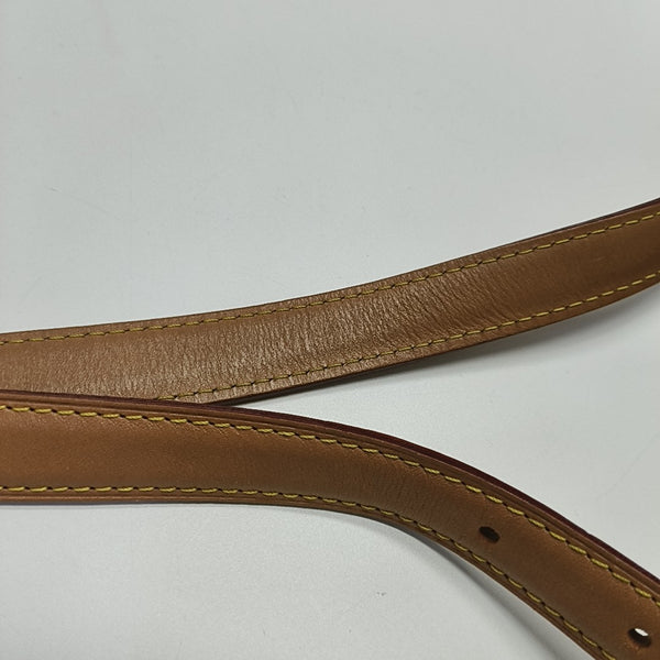 TAMBOURINE Monogram Coated Canvas Brown