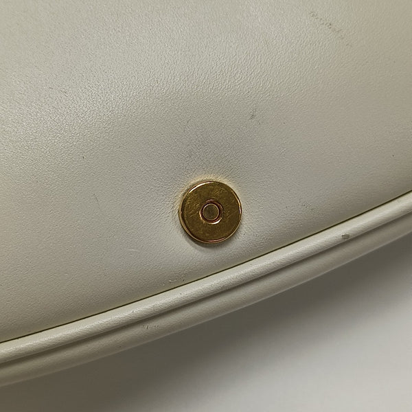 Bobby Medium Calfskin White