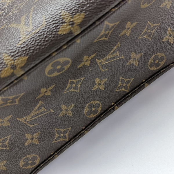 BOULOGNE GM Monogram Coated Canvas Brown