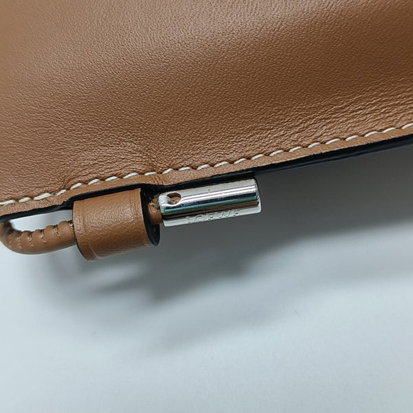 Calfskin Shoulder Bag Brown