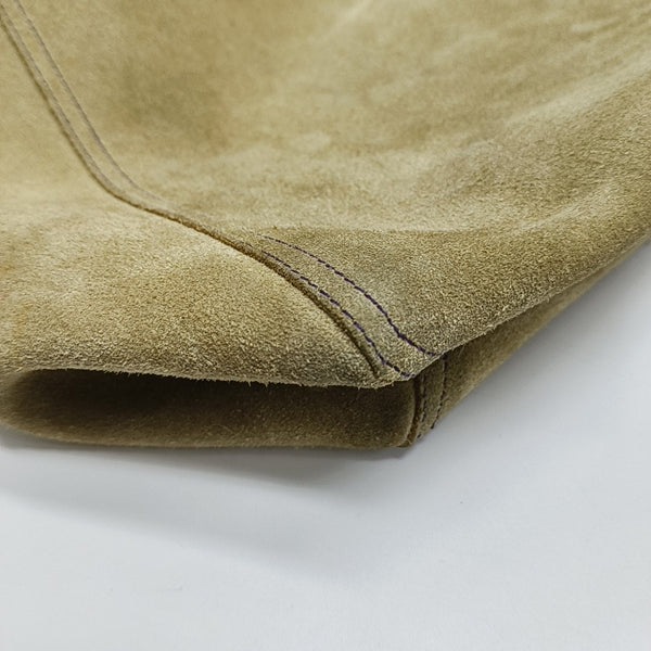 Suede Shoulder Bag Beige