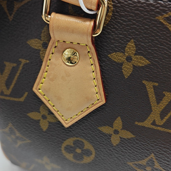 SPEEDY 20 Monogram Coated Canvas Brown