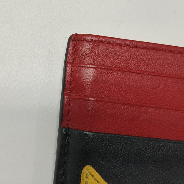 Monster Calfskin Multicolor Card Holder