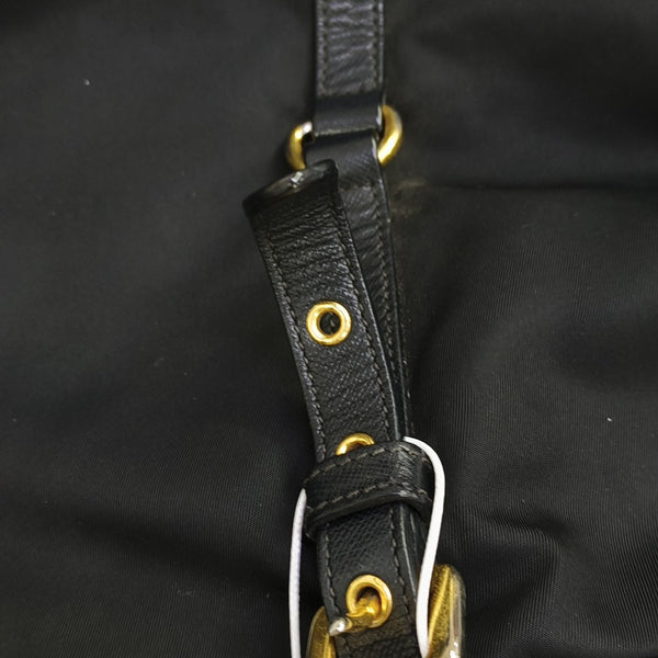 Nylon Tote Bag Black