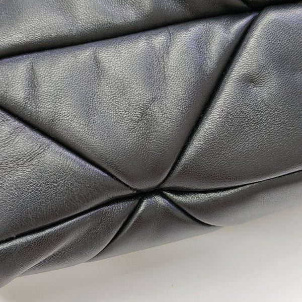 System Quilted Nylon Black